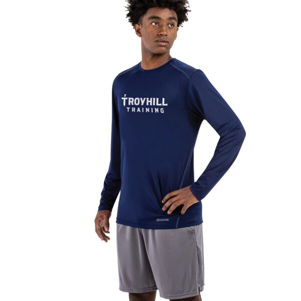 Essential Long Sleeve Tee Powered by Coolcore(r) Thumbnail