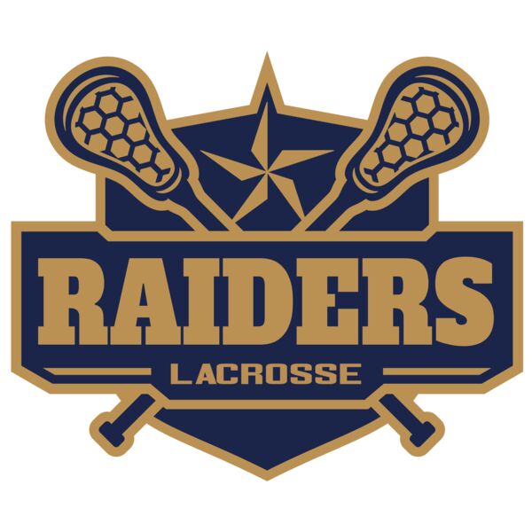 Raiders Lacrosse Logo Template Thumbnail
