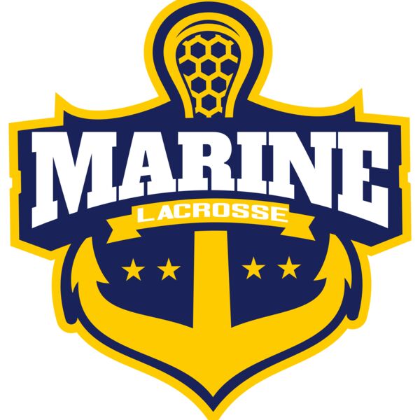 Marine Lacrosse Logo Template Thumbnail