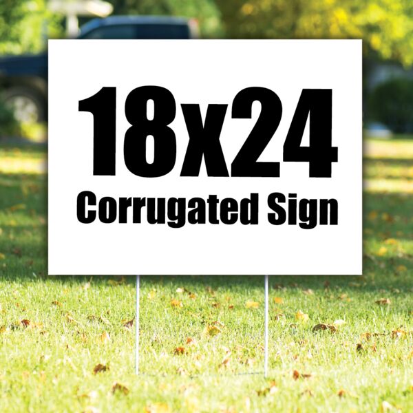 18x24 Yard Sign Thumbnail