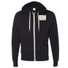 Unisex Heathered French Terry Full-Zip Hooded Sweatshirt Thumbnail
