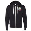 Unisex Heathered French Terry Full-Zip Hooded Sweatshirt Thumbnail