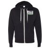 Unisex Heathered French Terry Full-Zip Hooded Sweatshirt Thumbnail
