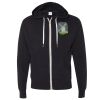 Unisex Heathered French Terry Full-Zip Hooded Sweatshirt Thumbnail