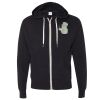 Unisex Heathered French Terry Full-Zip Hooded Sweatshirt Thumbnail