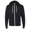 Unisex Heathered French Terry Full-Zip Hooded Sweatshirt Thumbnail