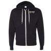 Unisex Heathered French Terry Full-Zip Hooded Sweatshirt Thumbnail