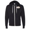 Unisex Heathered French Terry Full-Zip Hooded Sweatshirt Thumbnail