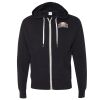 Unisex Heathered French Terry Full-Zip Hooded Sweatshirt Thumbnail