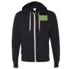 Unisex Heathered French Terry Full-Zip Hooded Sweatshirt Thumbnail