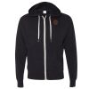 Unisex Heathered French Terry Full-Zip Hooded Sweatshirt Thumbnail