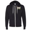 Unisex Heathered French Terry Full-Zip Hooded Sweatshirt Thumbnail