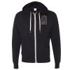 Unisex Heathered French Terry Full-Zip Hooded Sweatshirt Thumbnail