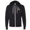 Unisex Heathered French Terry Full-Zip Hooded Sweatshirt Thumbnail
