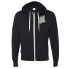 Unisex Heathered French Terry Full-Zip Hooded Sweatshirt Thumbnail