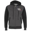 Unisex Heavyweight Varsity Full-Zip Hooded Sweatshirt Thumbnail