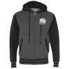 Unisex Heavyweight Varsity Full-Zip Hooded Sweatshirt Thumbnail