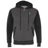 Unisex Heavyweight Varsity Full-Zip Hooded Sweatshirt Thumbnail