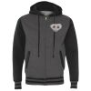 Unisex Heavyweight Varsity Full-Zip Hooded Sweatshirt Thumbnail