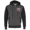 Unisex Heavyweight Varsity Full-Zip Hooded Sweatshirt Thumbnail