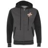 Unisex Heavyweight Varsity Full-Zip Hooded Sweatshirt Thumbnail