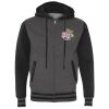 Unisex Heavyweight Varsity Full-Zip Hooded Sweatshirt Thumbnail