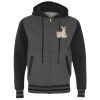 Unisex Heavyweight Varsity Full-Zip Hooded Sweatshirt Thumbnail