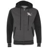 Unisex Heavyweight Varsity Full-Zip Hooded Sweatshirt Thumbnail