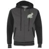 Unisex Heavyweight Varsity Full-Zip Hooded Sweatshirt Thumbnail