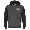 Unisex Heavyweight Varsity Full-Zip Hooded Sweatshirt Thumbnail