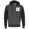 Unisex Heavyweight Varsity Full-Zip Hooded Sweatshirt Thumbnail