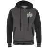 Unisex Heavyweight Varsity Full-Zip Hooded Sweatshirt Thumbnail