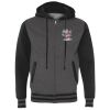 Unisex Heavyweight Varsity Full-Zip Hooded Sweatshirt Thumbnail