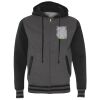 Unisex Heavyweight Varsity Full-Zip Hooded Sweatshirt Thumbnail