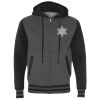 Unisex Heavyweight Varsity Full-Zip Hooded Sweatshirt Thumbnail