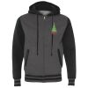 Unisex Heavyweight Varsity Full-Zip Hooded Sweatshirt Thumbnail