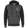 Unisex Heavyweight Varsity Full-Zip Hooded Sweatshirt Thumbnail