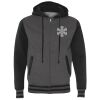 Unisex Heavyweight Varsity Full-Zip Hooded Sweatshirt Thumbnail