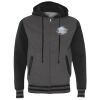 Unisex Heavyweight Varsity Full-Zip Hooded Sweatshirt Thumbnail