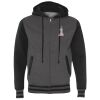 Unisex Heavyweight Varsity Full-Zip Hooded Sweatshirt Thumbnail