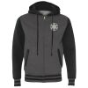 Unisex Heavyweight Varsity Full-Zip Hooded Sweatshirt Thumbnail