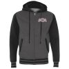 Unisex Heavyweight Varsity Full-Zip Hooded Sweatshirt Thumbnail