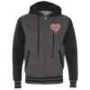Unisex Heavyweight Varsity Full-Zip Hooded Sweatshirt Thumbnail