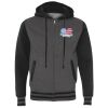 Unisex Heavyweight Varsity Full-Zip Hooded Sweatshirt Thumbnail