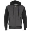 Unisex Heavyweight Varsity Full-Zip Hooded Sweatshirt Thumbnail