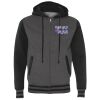 Unisex Heavyweight Varsity Full-Zip Hooded Sweatshirt Thumbnail