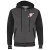 Unisex Heavyweight Varsity Full-Zip Hooded Sweatshirt Thumbnail