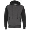 Unisex Heavyweight Varsity Full-Zip Hooded Sweatshirt Thumbnail