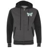 Unisex Heavyweight Varsity Full-Zip Hooded Sweatshirt Thumbnail