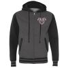 Unisex Heavyweight Varsity Full-Zip Hooded Sweatshirt Thumbnail